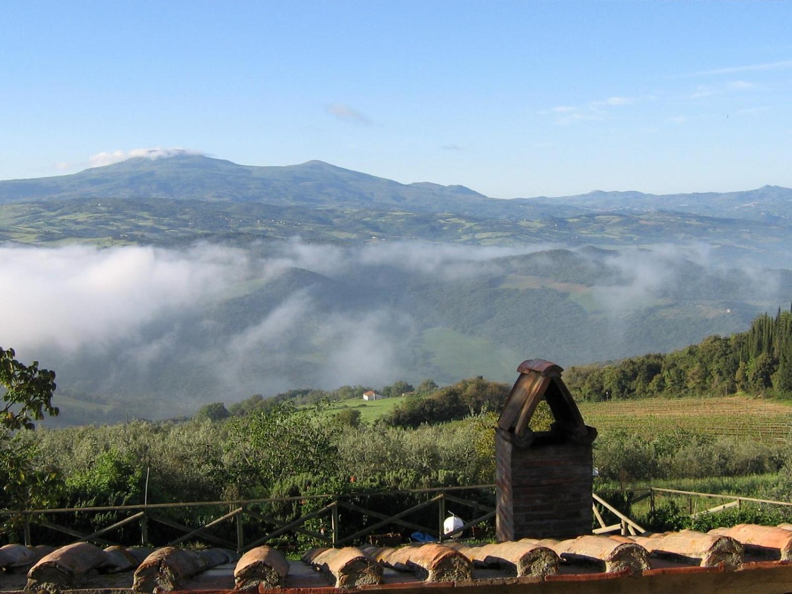 Hostal Poggio Al Vento Castiglione dʼOrcia Exterior foto