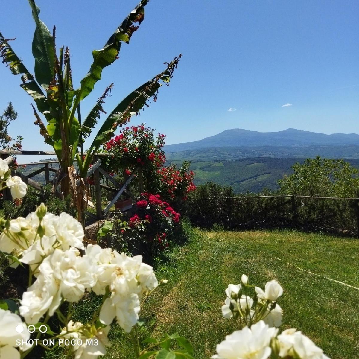 Hostal Poggio Al Vento Castiglione dʼOrcia Exterior foto